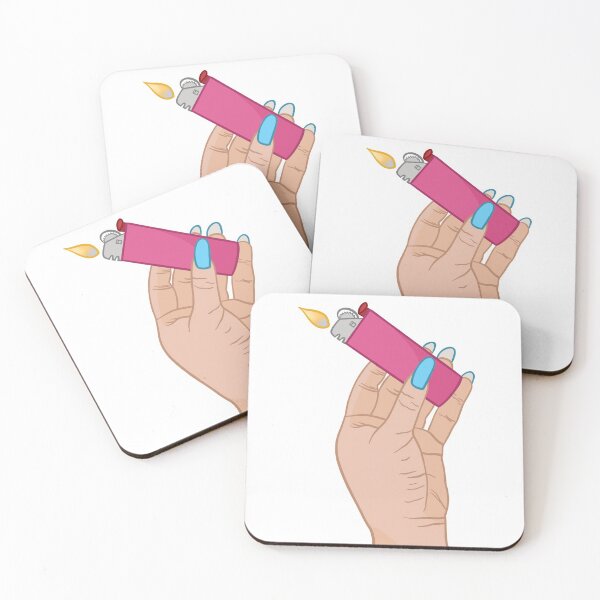 Item preview, Pink Lighter In Hand  designed and sold by sosarahmiranda.