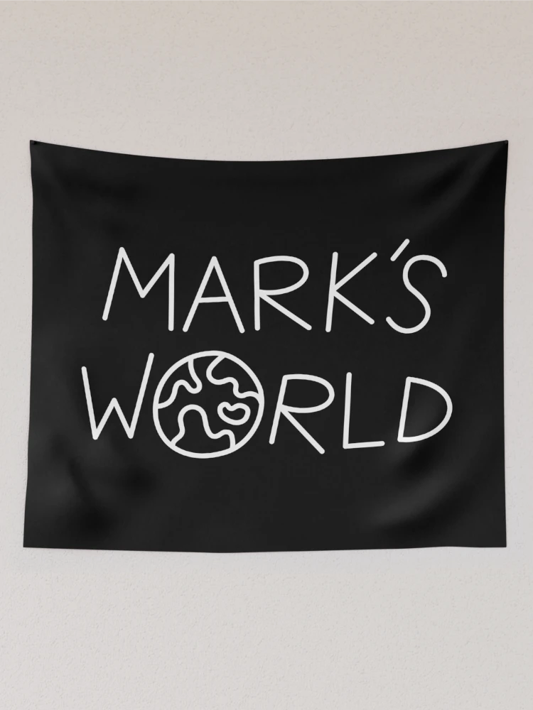 Thumbnail 2 of 3, Tapestry, Marks World [Roufxis-Rb] designed and sold by RoufXis.