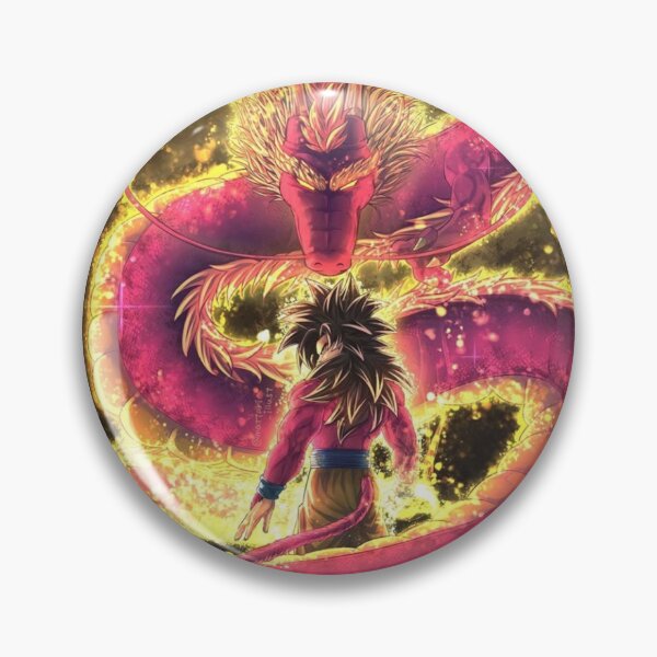 Super Saiyan 4 Goku Pin for Sale by BeeRyeCrafts