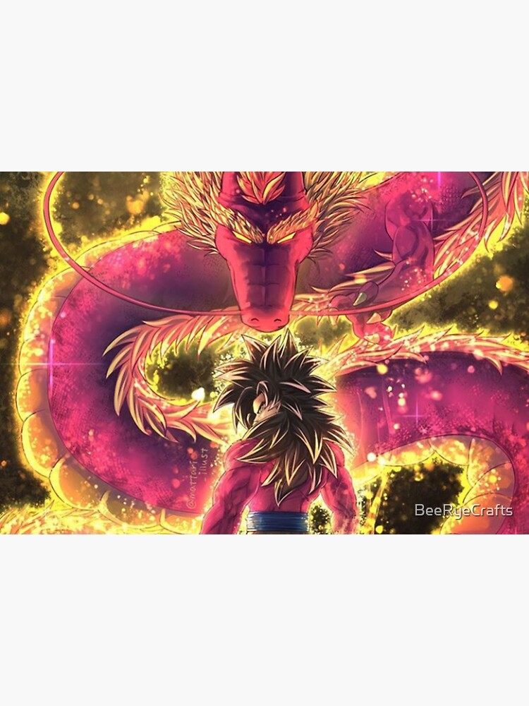 Super Saiyan 4 Goku Art Print for Sale by BeeRyeCrafts