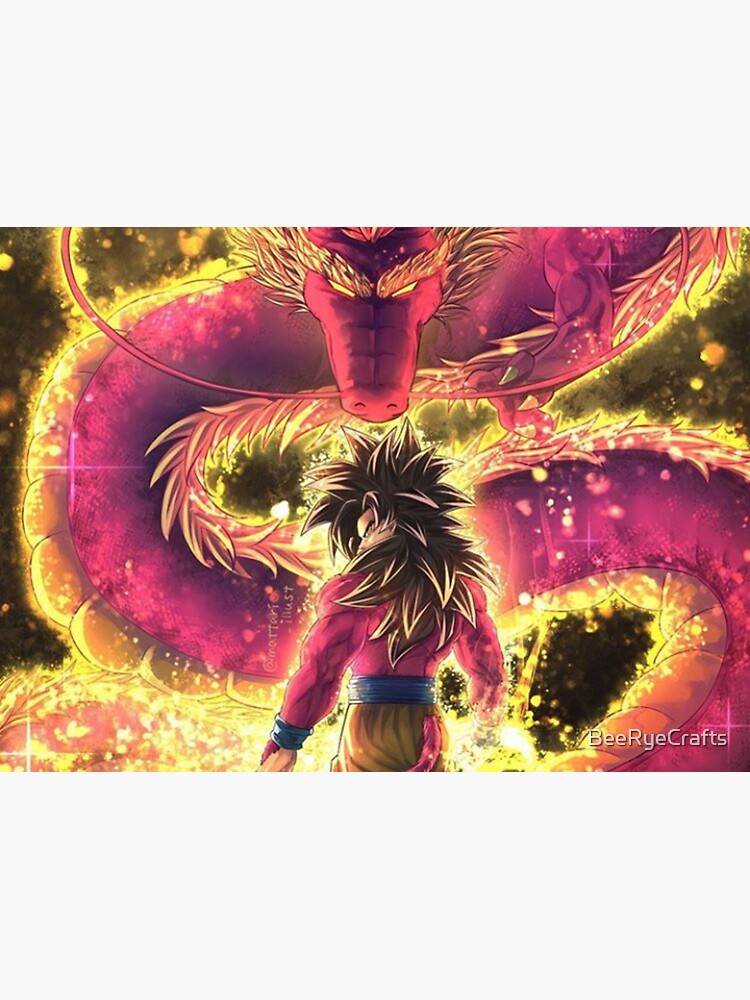 Super Saiyan 4 Goku Art Print for Sale by BeeRyeCrafts