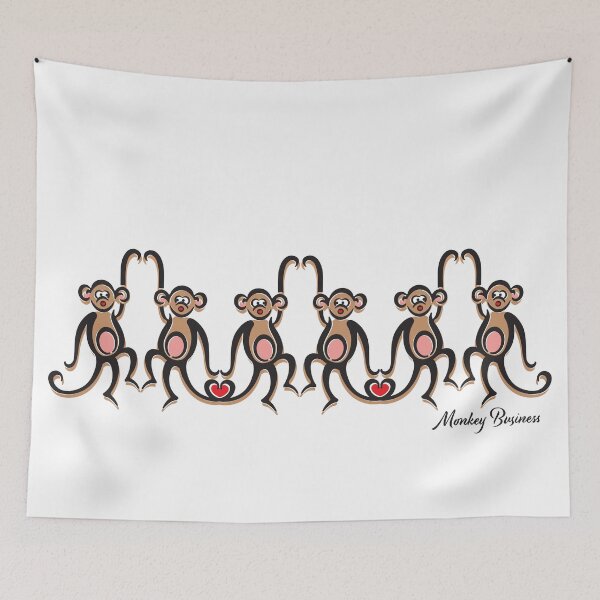 Item preview, Monkey Business  designed and sold by jeff-jones.