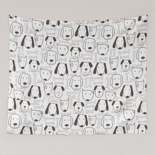 Item preview, Dogs and Bones designed and sold by DrakeDuck.