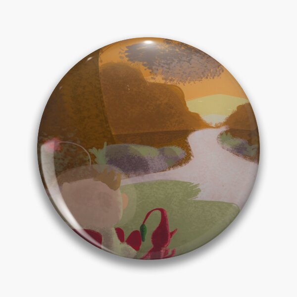Item preview, Crisp Pikmin Landscape designed and sold by thegaytarantula.