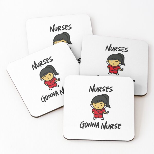 Item preview, Nurses Gonna Nurse (Red) designed and sold by bonniemamadraws.