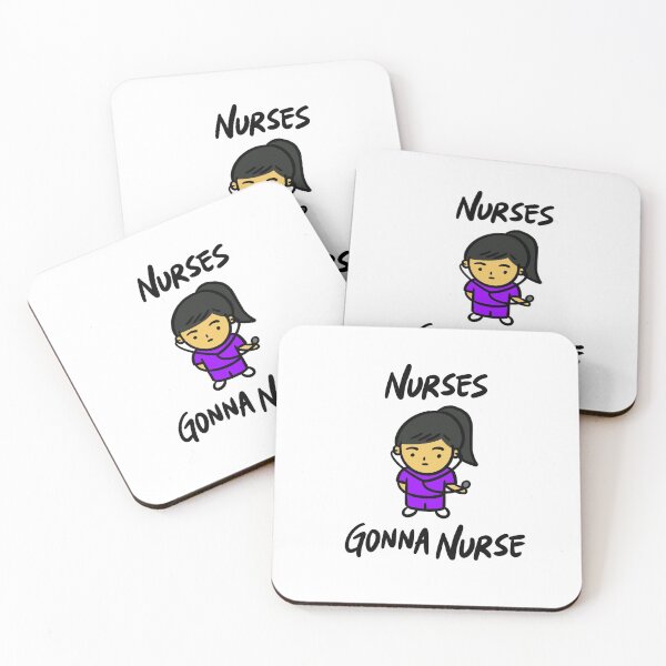 Item preview, Nurses Gonna Nurse (Purple) designed and sold by bonniemamadraws.