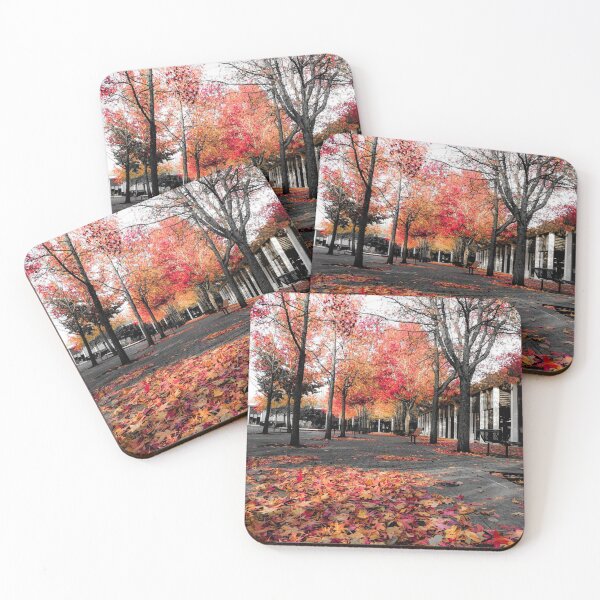 Item preview, Seattle Center In The Fall, Black And White With Color Pop designed and sold by PNWEnergy.