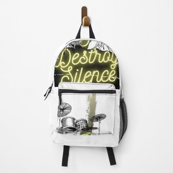 Item preview, I Destroy Silence Drummer Classic T-Shirt Drum designed and sold by harry mac.