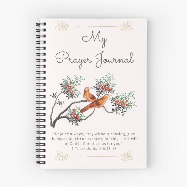 Item preview, Birds & Flowers Prayer Journal  designed and sold by JosephTHooper.