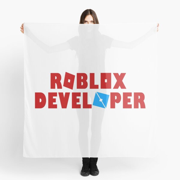 Roblox Logo Black And Red Scarf By Best5trading Redbubble - red scarf roblox t shirt