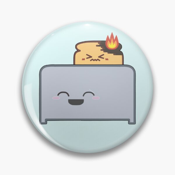 Item preview, Burnt Toast and Toaster designed and sold by rileyraspberry.