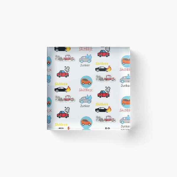 Item preview, Shitbox Sticker Pack designed and sold by SportyDogShop.