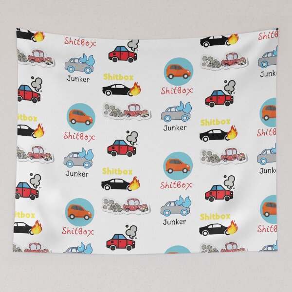 Item preview, Shitbox Sticker Pack designed and sold by SportyDogShop.