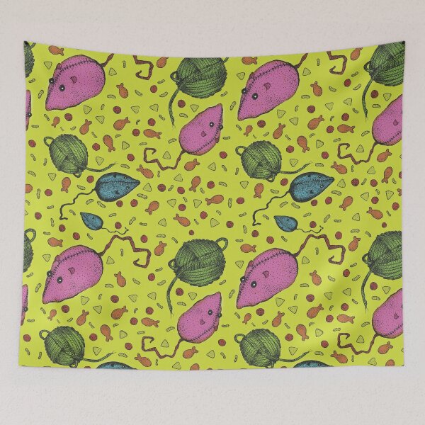 Item preview, Cat Themed Pattern designed and sold by Wren-Willow.