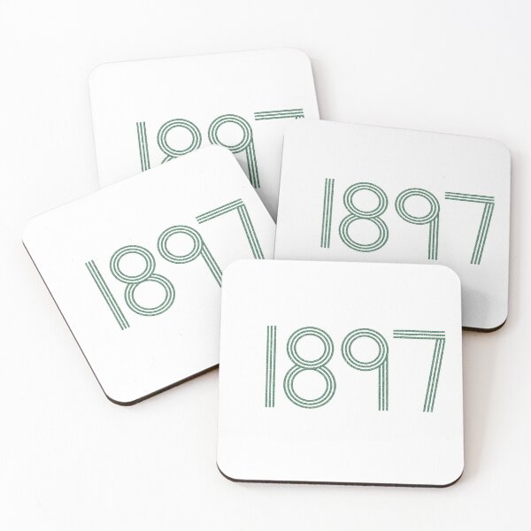 Item preview, 1897 - KD Founding Year Distressed Stripes designed and sold by Cliché Calligraphy.