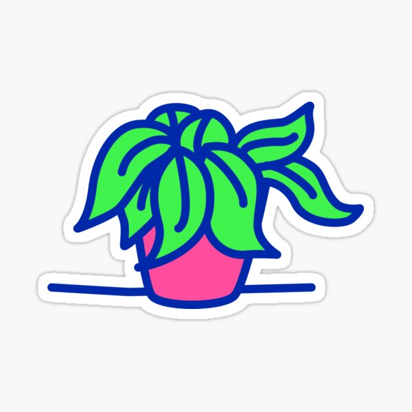 NEON PLANT Sticker