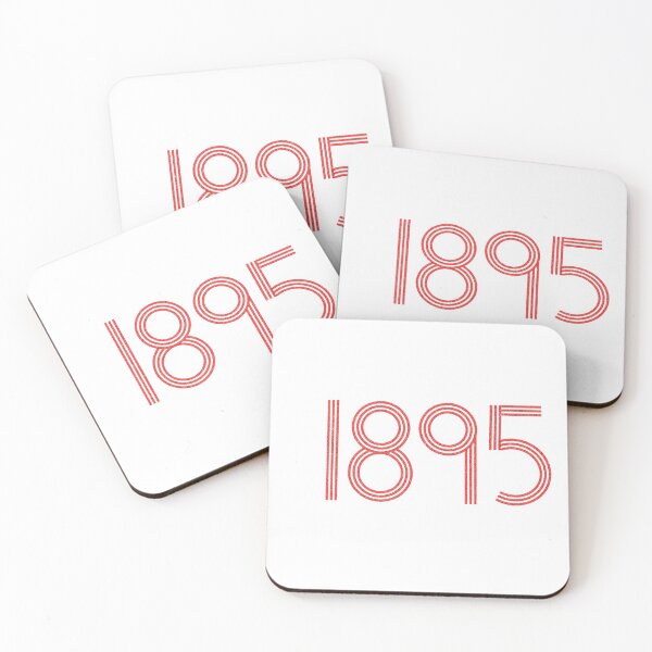Item preview, 1895 - ChiO Founding Year Distressed Stripes  designed and sold by Cliché Calligraphy.