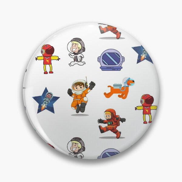 Item preview, Astronaut With Balloons Sticker Pack designed and sold by SportyDogShop.