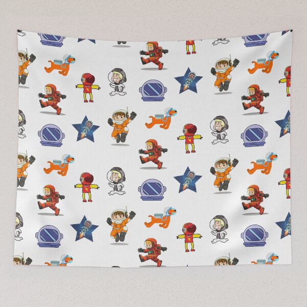 Item preview, Astronaut With Balloons Sticker Pack designed and sold by SportyDogShop.