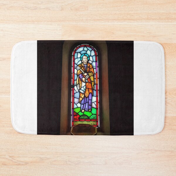 Item preview, St. John, Catholic Church Stained Glass Art designed and sold by PNWEnergy.