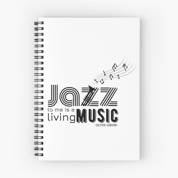Item preview, Jazz To Me Is A Living Music - Dexter Gordon Quote designed and sold by Nancyanna.