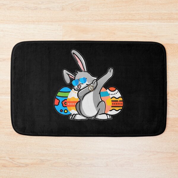 Item preview, Dabbling rabbit happy easter day eggs cool designed and sold by Custom Shop.