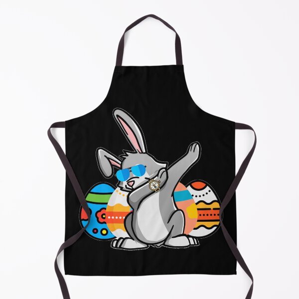 Item preview, Dabbling rabbit happy easter day eggs cool designed and sold by Custom Shop.
