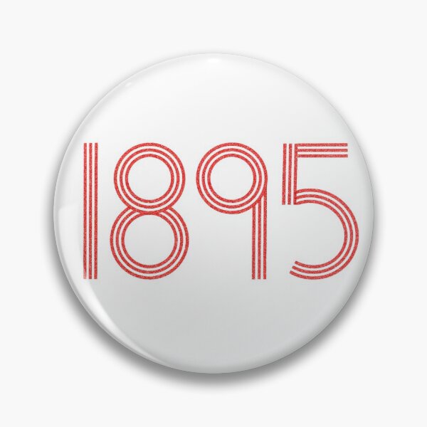 Item preview, 1895 - ChiO Founding Year Distressed Stripes  designed and sold by Cliché Calligraphy.
