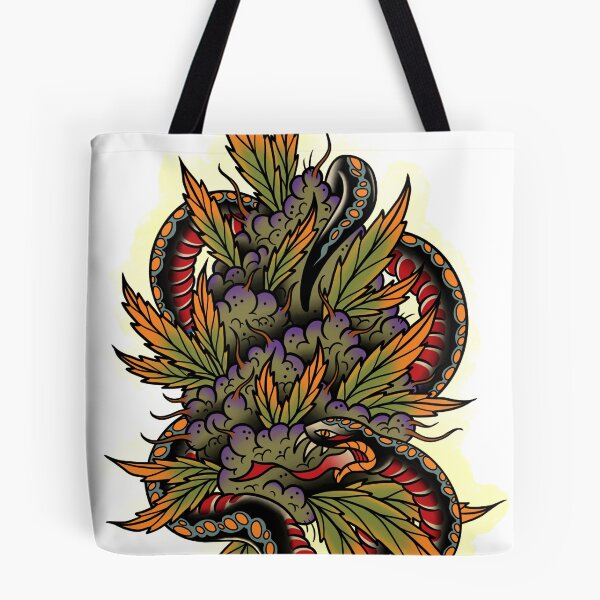 Item preview, Tattoo Style Design - Snake Bud  designed and sold by FackinSweet.