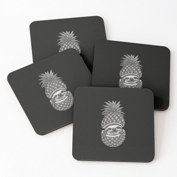 Item preview, Sloth in Pineapple designed and sold by MinimalSketches.