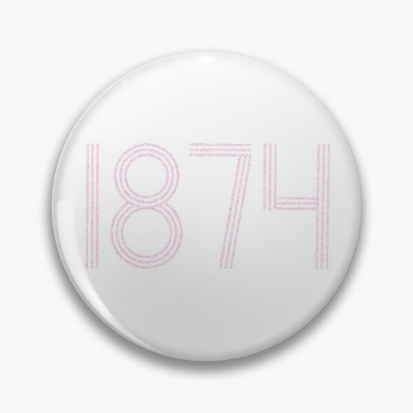 Item preview, 1874 - GPhi Founding Year Distressed Stripes  designed and sold by Cliché Calligraphy.
