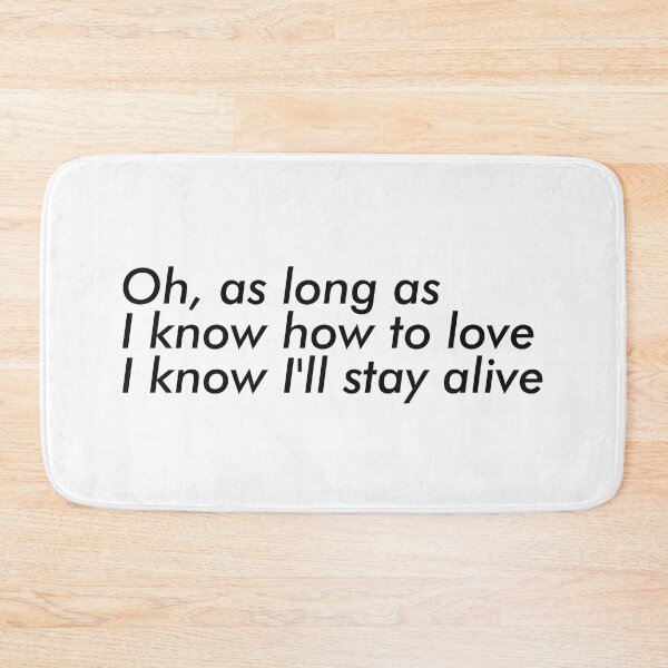 Item preview, As long as I know how to love (black) designed and sold by didijuca.