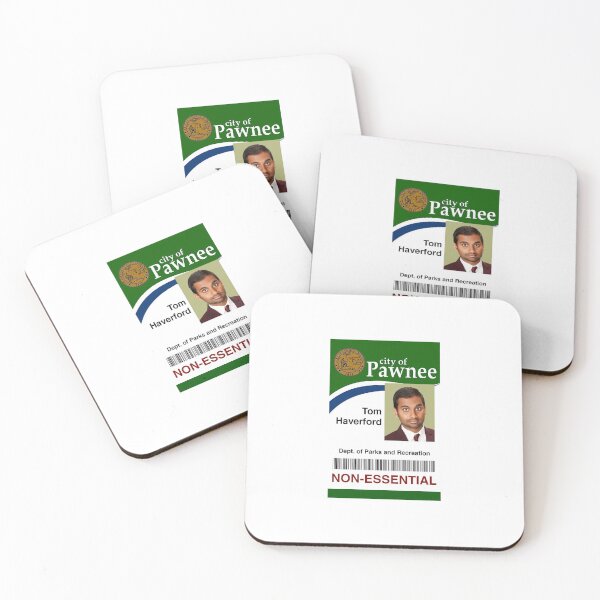 Item preview, Tom Haverford ID Card designed and sold by PaulyH.