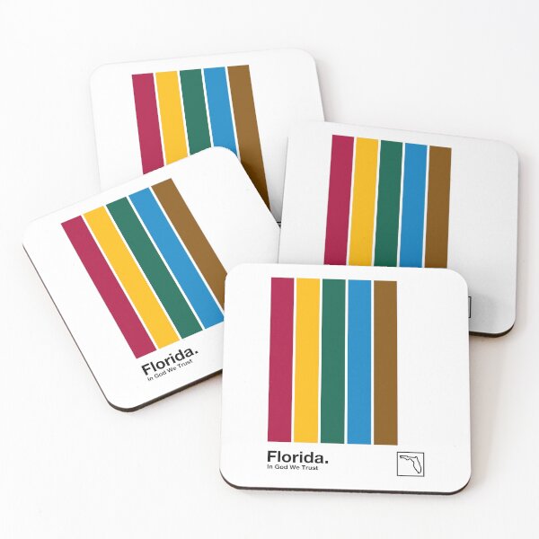Item preview, Florida // Original Minimalist Artwork Poster Design designed and sold by AestheticNow.