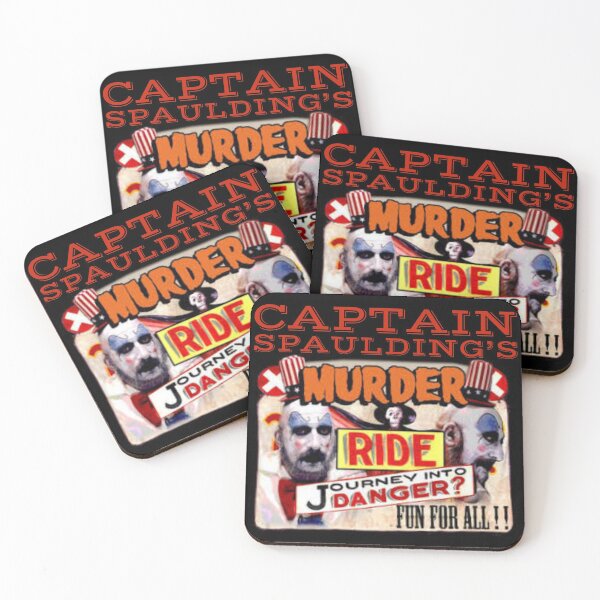 Item preview, Captain Spauldings murder ride house of 1000 corpses horror film  designed and sold by Boxofgoodies.