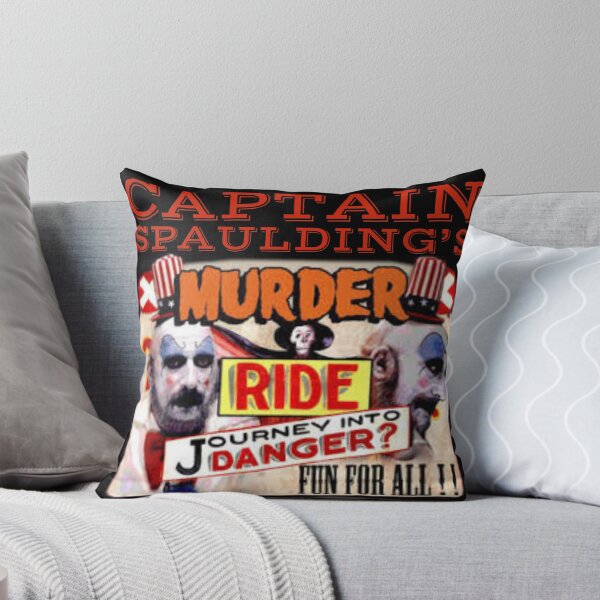 Aperçu de l'œuvre Captain Spauldings assassiner ride maison de 1000 cadavres film d'horreur créée et vendue par Boxofgoodies.