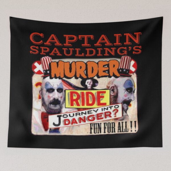 Artikelvorschau, Captain Spauldings Mordritt Haus von 1000 Leichen Horrorfilm entworfen und verkauft von Boxofgoodies.