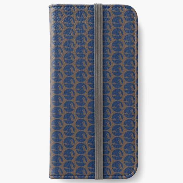 NVINY Logo Blue iPhone Wallet
