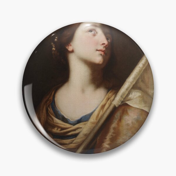 Item preview, Religious Art - Painting of Saint Ursula designed and sold by KnightandMoon.
