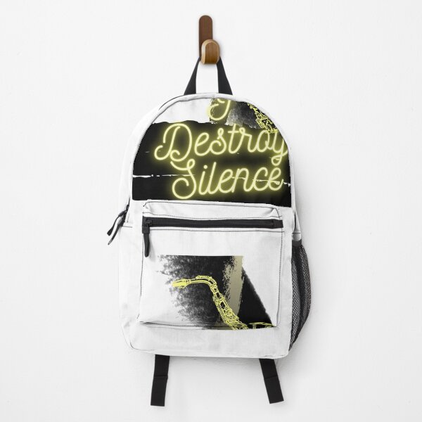 Item preview, I Destroy Silence Saxophone Classic T-Shirt Drum Sax designed and sold by harry mac.