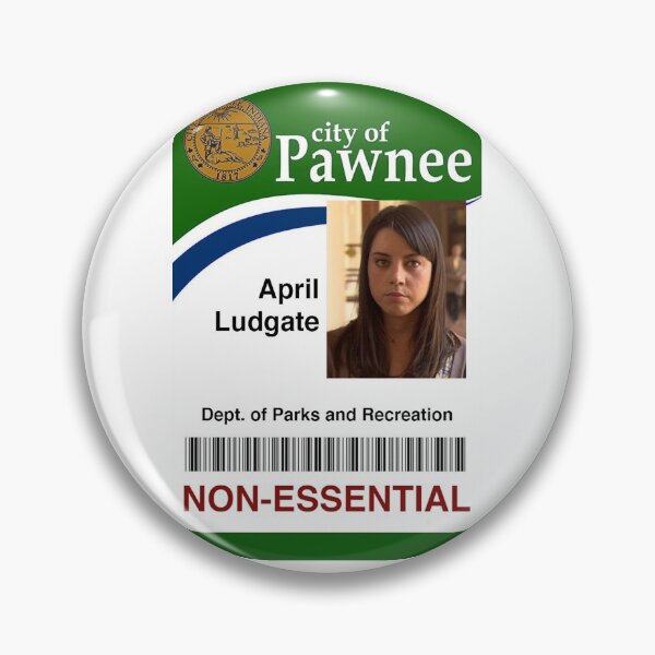 Item preview, April Ludgate ID Card designed and sold by PaulyH.