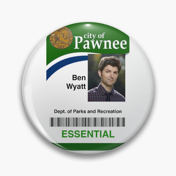 Item preview, Ben Wyatt ID Card designed and sold by PaulyH.