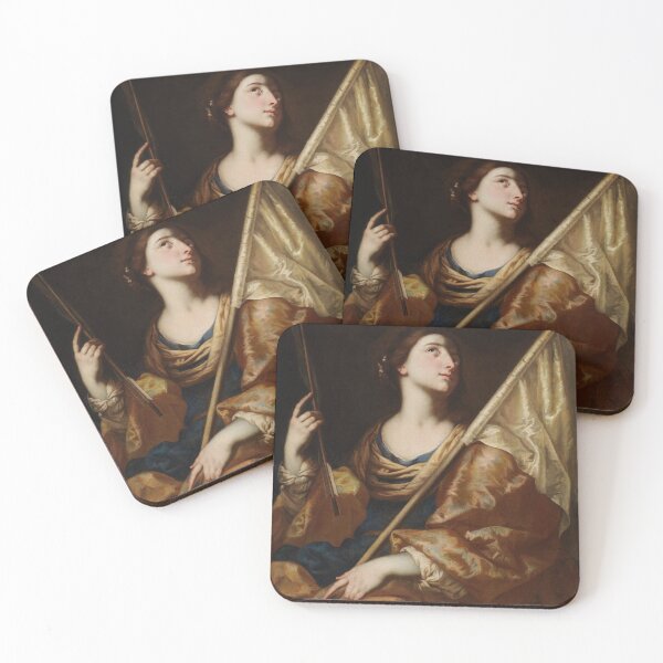 Item preview, Religious Art - Painting of Saint Ursula designed and sold by KnightandMoon.