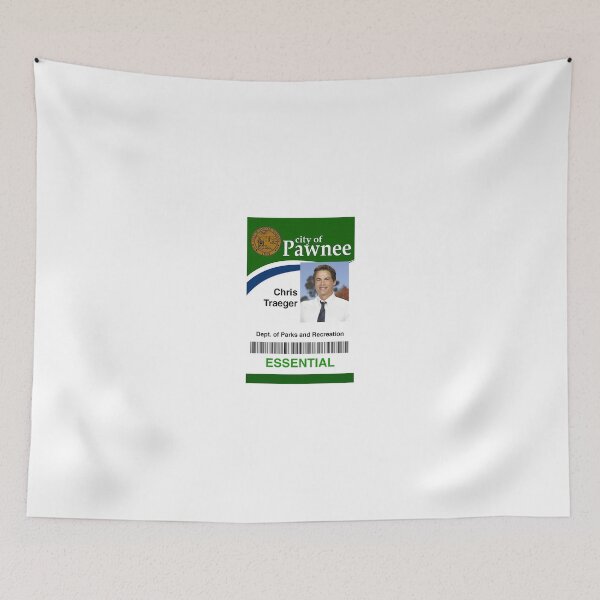 Item preview, Chris Traeger ID Card designed and sold by PaulyH.