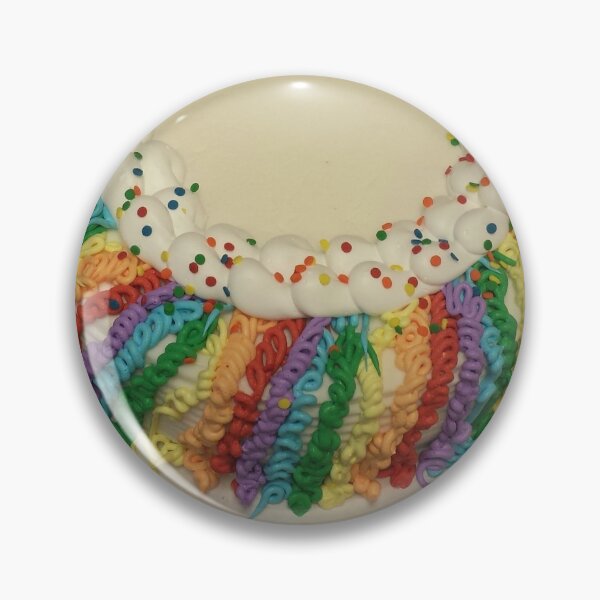 Item preview, Rainbow Squiggle Ice Cream Cake designed and sold by gailmariekern.