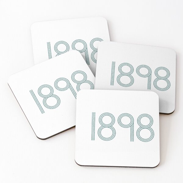 Item preview, 1898 - Zeta Founding Year Distressed Stripes designed and sold by Cliché Calligraphy.