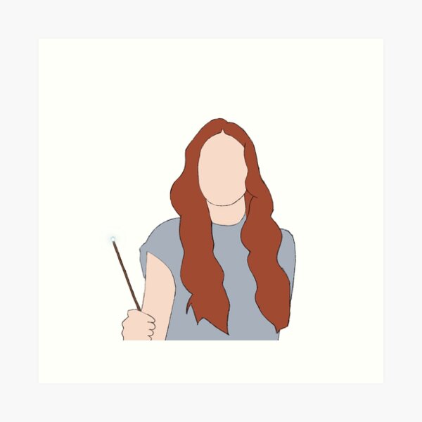 Lily Evans Potter - Face Claim Art Print