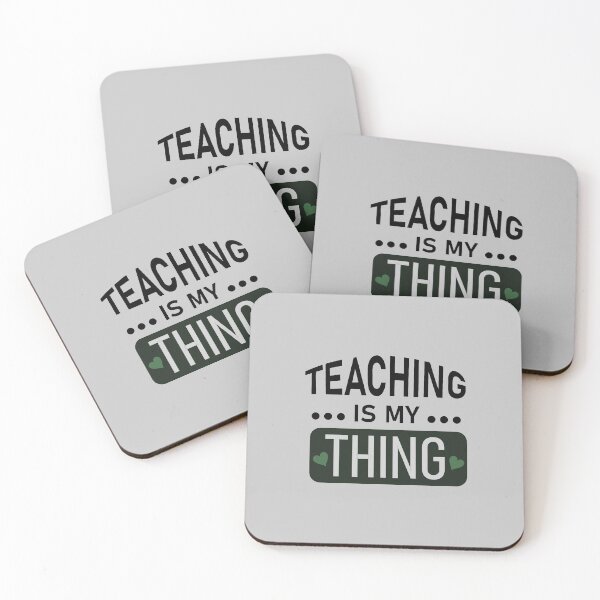 Item preview, Teaching is my thing_dark color designed and sold by Arteria Mix.