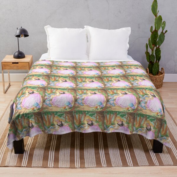 Item preview, Little girl plays in the forest designed and sold by Laura Greco.