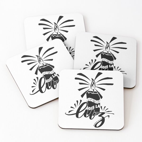 Item preview, Sois la Luz mateo 5:14 candle light black and white -spanish christian quotes designed and sold by steven8899.